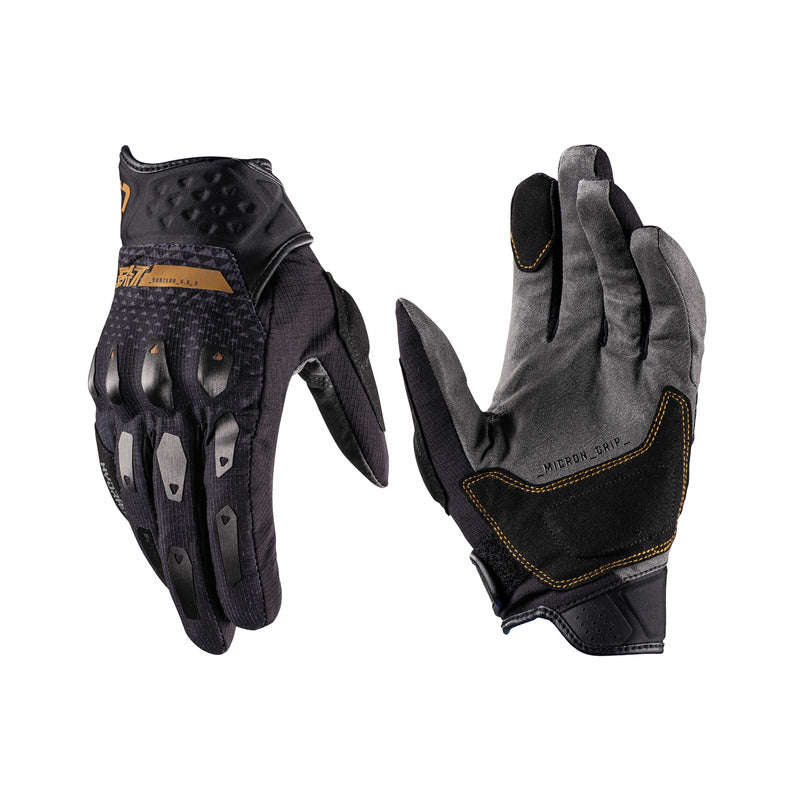 RĘKAWICE MOTOCYKLOWE LEATT ADV SUBZERO 5.5 SHORT STEALTH BLACK GREY XL 1