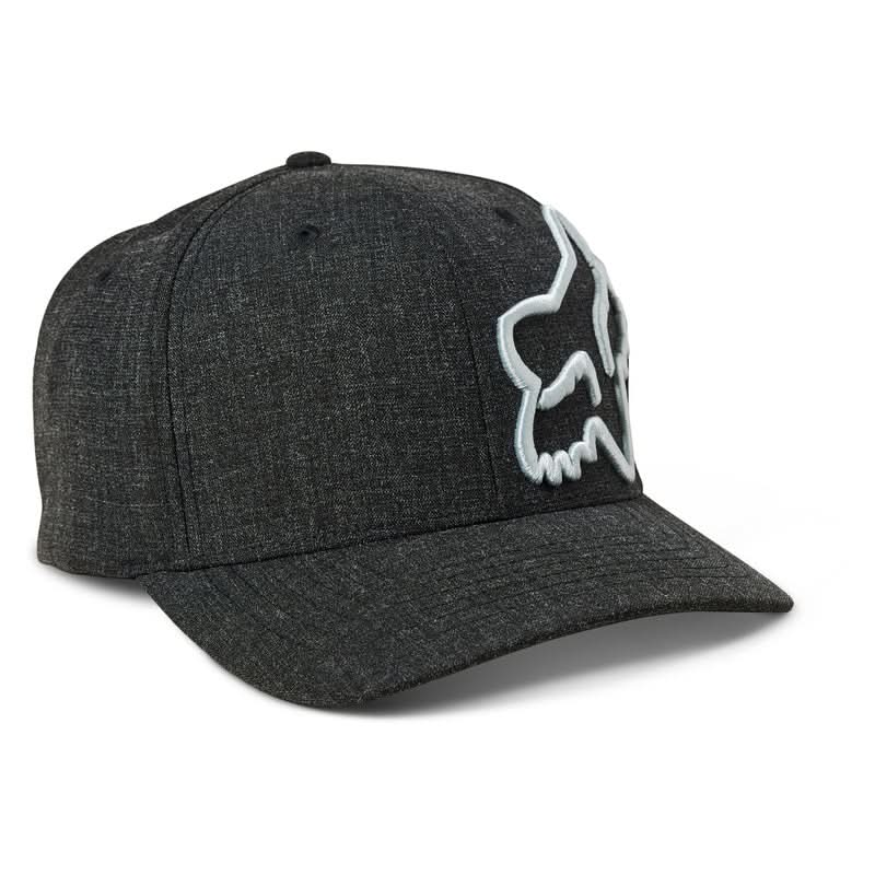 Czapka z Daszkiem Fox Clouded Flexfit 2.0 Black/Gunmetal 1 262709_ZAL534187.jpg