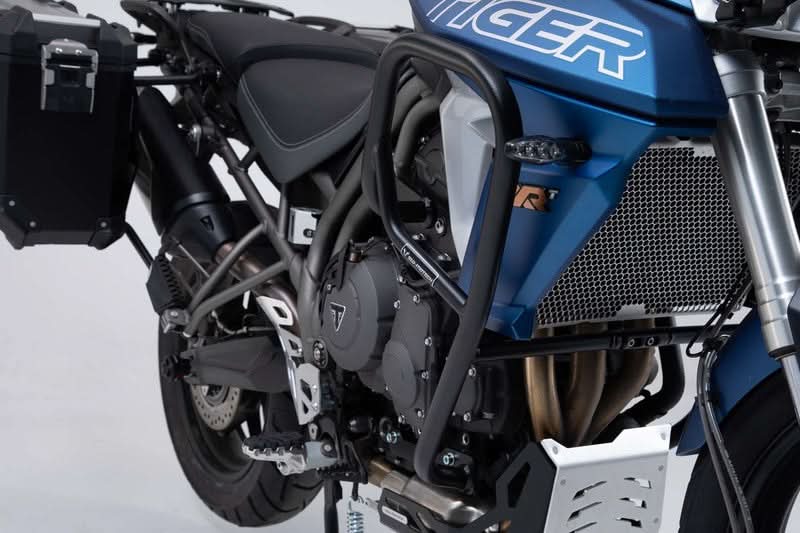 CRASHBAR/GMOL SW-MOTECH TRIUMPH TIGER 800 MODELS (15-) BLACK 1