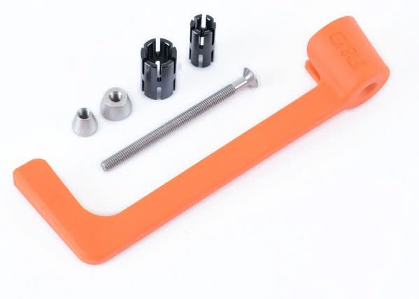 OSŁONA DŹWIGNI RG RACING ZX-6R, ZX-10R UP TO 20, H2, H2R ORANGE 1
