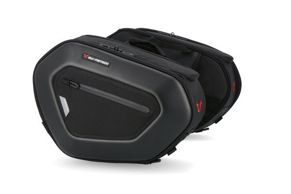 ZESTAW SAKW BOCZNYCH PRO BLAZE I STELAŻY SW-MOTECH YAMAHA MT-09 (23-) BLACK 1