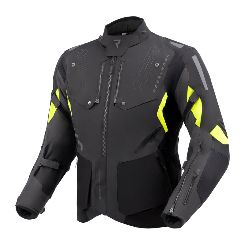 Kurtka Motocyklowa Tekstylna Rebelhorn Hiker 4 Black Dark Grey Fluo Yellow 1 293551_ZAL690938.jpg