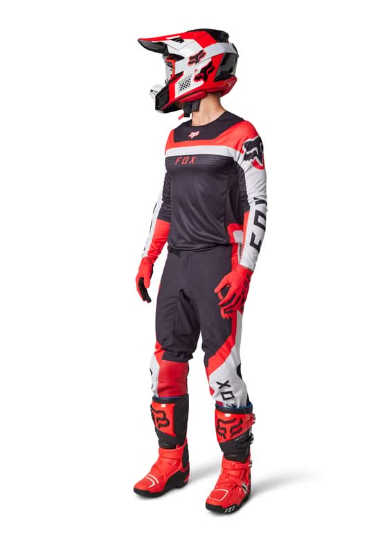 Spodnie Fox Flexair Efekt Fluo Red 13 257813_ZAL560359.jpg