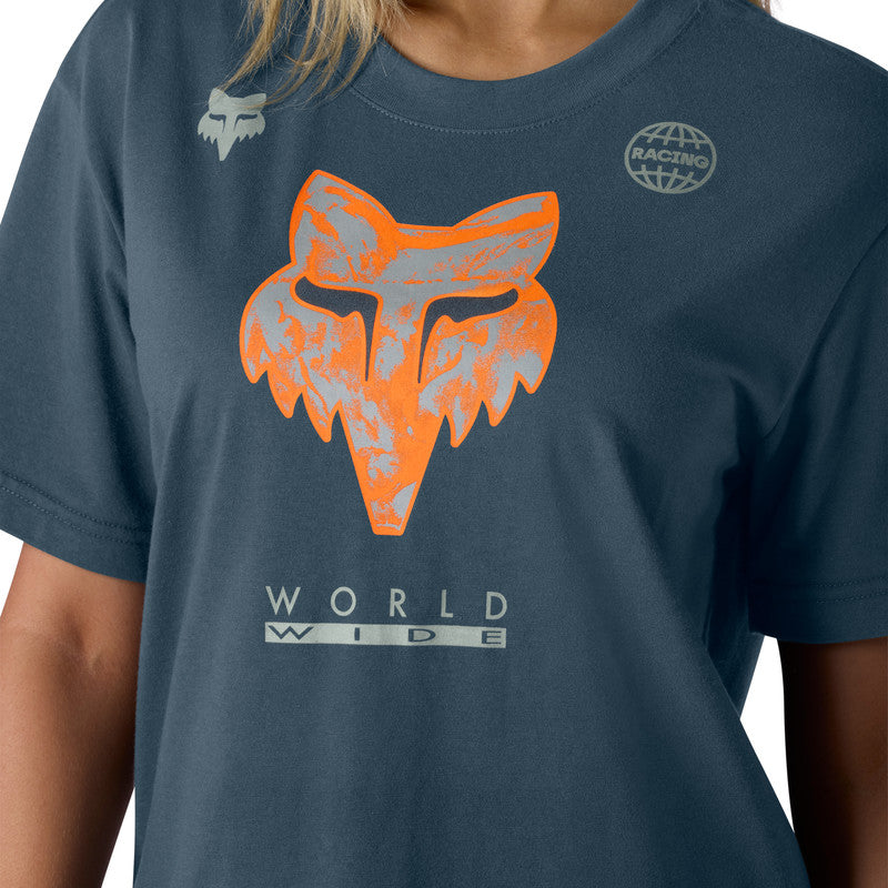 T-Shirt Damski FOX Image Print Deep Cobalt 9 351533_ZAL860718.jpg