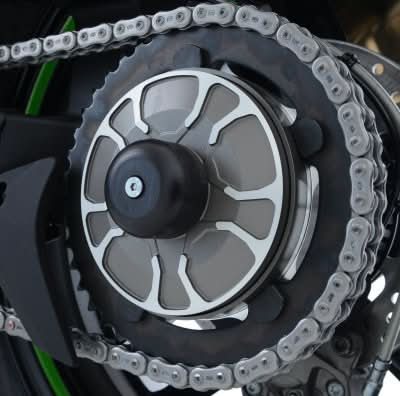 SLIDERY WAHACZA RG RACING KAWASAKI H2 / H2R, LEWA STRONA BLACK 3
