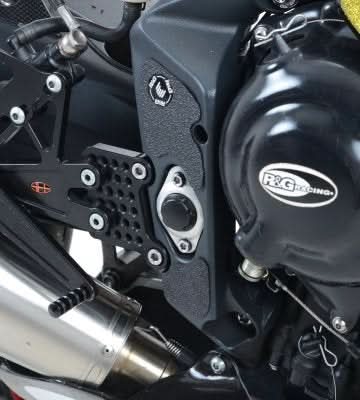 OSŁONA WAHACZA RG RACING TRIUMPH 675 DAYTONA 13-, 5 CZĘŚCI BLACK 1