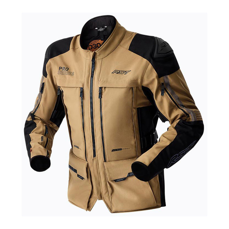 Kurtka motocyklowa tekstylna RST Pro Series Adventure D3O Sand Black 1 356288_ZAL833904.jpg