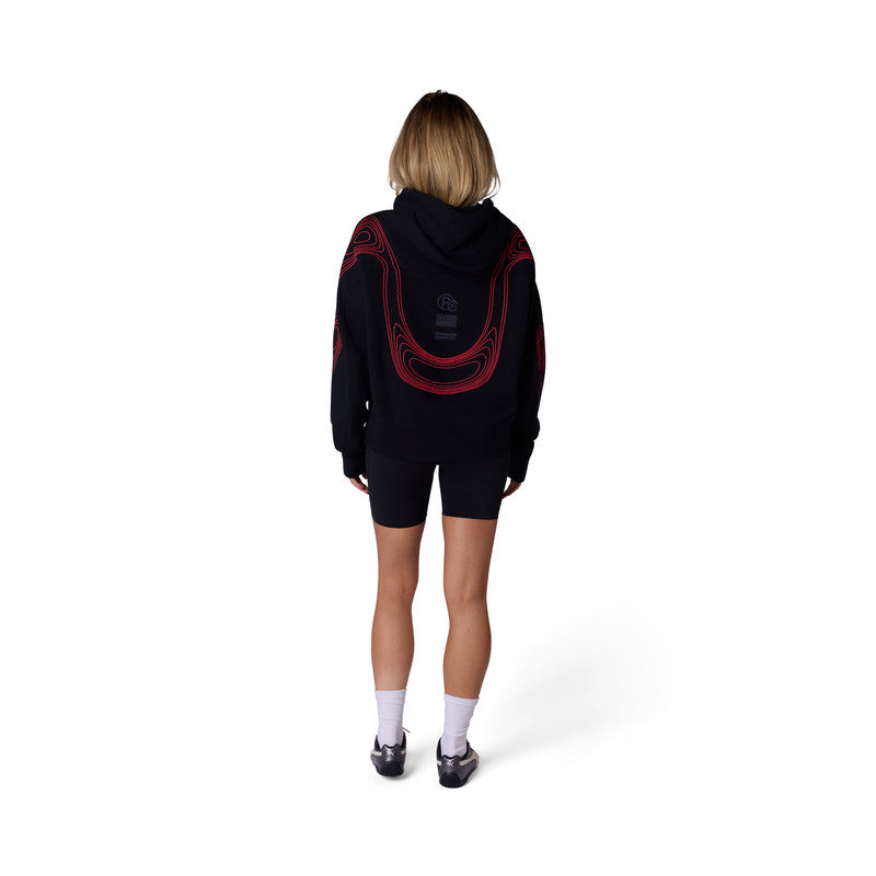 Bluza z kapturem Damska FOX Vision Oversized Fleece Po Black 7 351364_ZAL860574.jpg