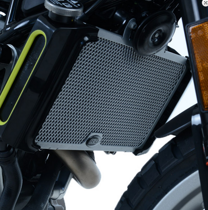 OSŁONA CHŁODNICY RG RACING HUSQVARNA VITPILEN/SVARTPILEN 401 (ALL YEARS), KTM 390 DUKE 17- ORANGE 1