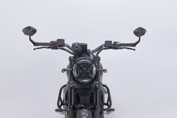 ZESTAW LUSTEREK SW-MOTECH DO ZAMONTOWANIA NA KOŃCU KIEROWNICY SUZUKI GSX-S MODELS, DUCATI SCRAMBLER 3