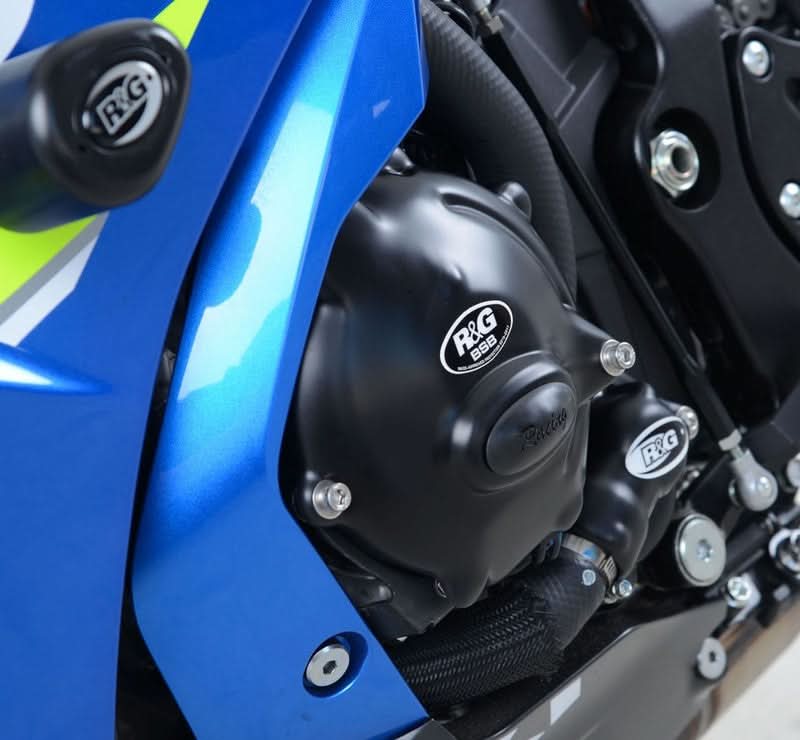 ZESTAW OSŁON SILNIKA RG RACING SUZUKI GSX-R1000/R 17-, (2 CZĘŚCI) BLACK RACE 1
