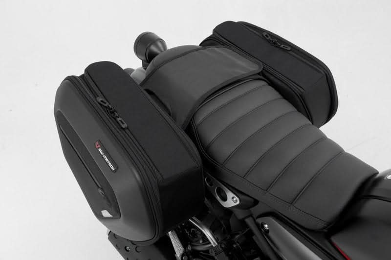 ZESTAW SAKW BOCZNYCH PRO BLAZE H I STELAŻY SW-MOTECH YAMAHA XSR 125 (21-) BLACK 5