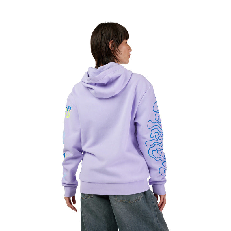 Bluza z kapturem Damska FOX Hello Future Fleece Po Lilac 7 327909_ZAL767630.jpg