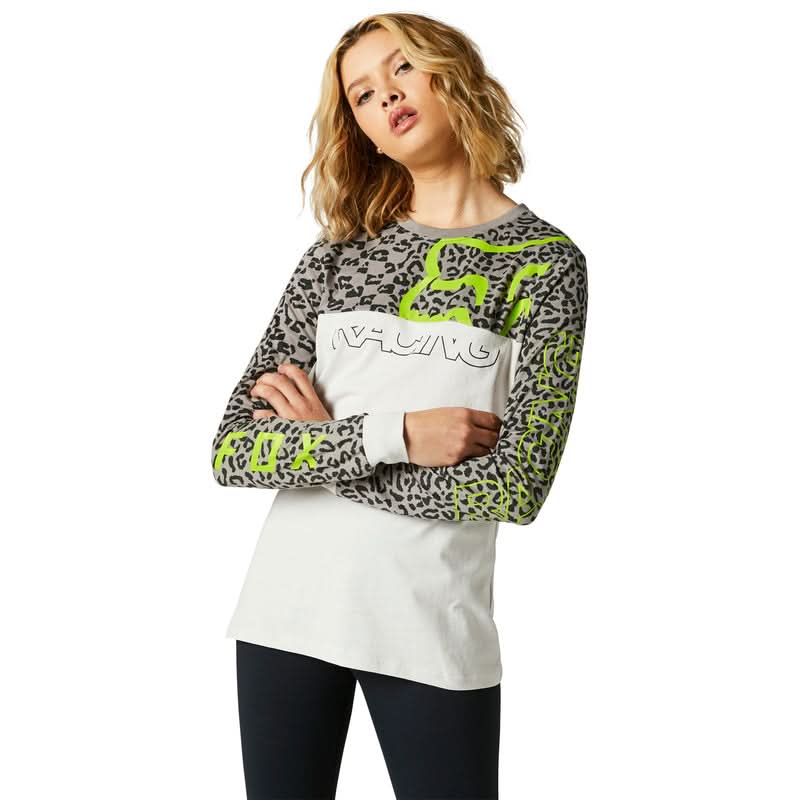 Koszulka Fox Lady z Długim Rękawem Skew Light Grey 3 223485_ZAL430015.jpg