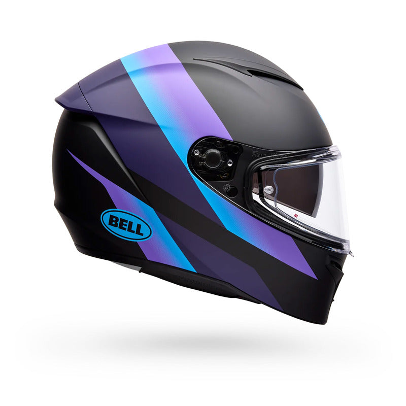 Kask Motocyklowy Bell Lithium Passion Matte Black Purple 1 344837_ZAL836749.jpg