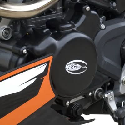 OSŁONA SILNIKA RG RACING KTM 125/200 DUKE UP TO 2015, LEWA STRONA BLACK 1
