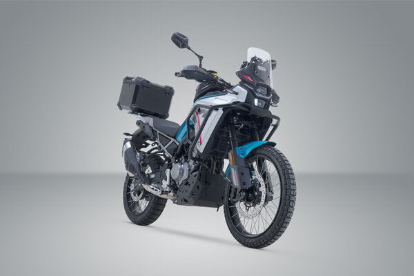 ZESTAW KUFRA CENTRALNEGO TRAX ADV SW-MOTECH CFMOTO 450MT (23-) BLACK 3
