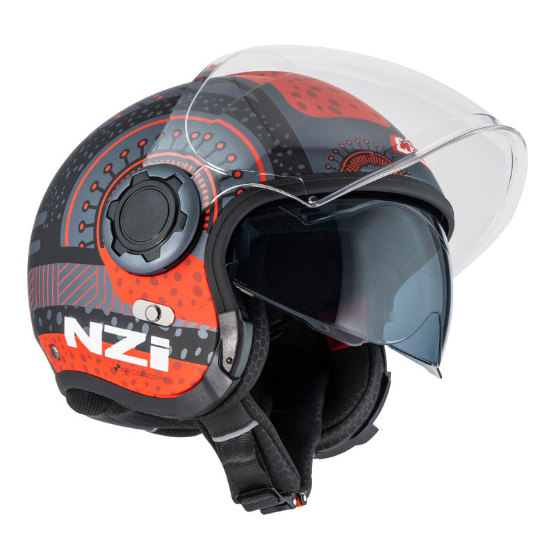 Kask Motocyklowy NZI Ringway 2 Duo Antera Antracite Red Matt 13 362479_ZAL854915.jpg