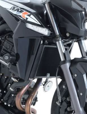 OSŁONA CHŁODNICY RG RACING WK/CF MOTO 650I BLACK 9