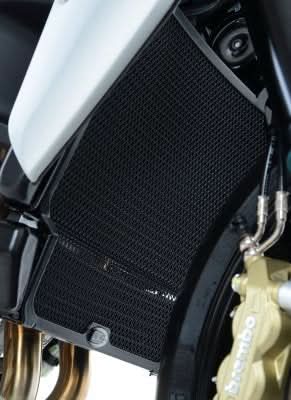 OSŁONA CHŁODNICY RG RACING MV AGUSTA DRAGSTER 800, BRUTALE 800/800RR 17- BLACK 1