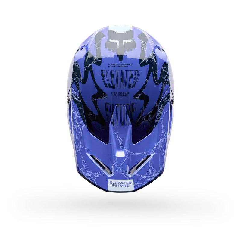 Kask motocyklowy Junior FOX V1 Diffuse Se Purple Dove 9 350169_ZAL884473.jpg