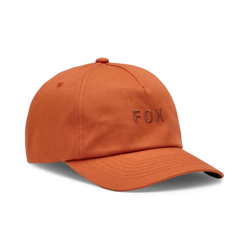 Czapka Z Daszkiem Fox Wordmark Adjustable Hat Atomic Orange 1 297351_ZAL697525.jpg