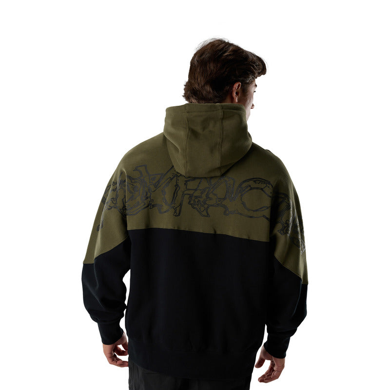 Bluza z kapturem FOX Abyss Fleece Po Olive Green 7 360043_ZAL919779.jpg