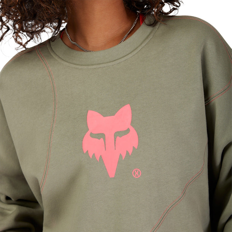 Bluza Damska FOX Crew Elevated Oversized Adobe 9 327548_ZAL767625.jpg