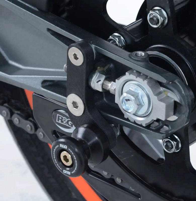 ROLKI WAHACZA RG RACING ORANGE BOBBINS, KTM 125 DUKE 17-/RC125 17-/RC390 17- 21 ORANGE 5
