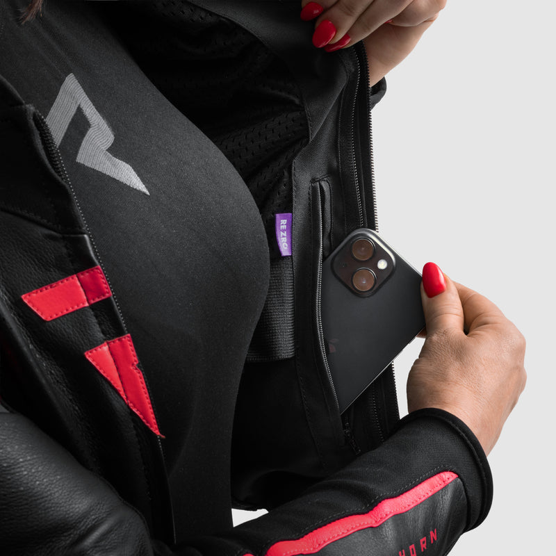 Kurtka motocyklowa skórzana damska Rebelhorn Diva St Black Pink 22 349536_ZAL897164.jpg