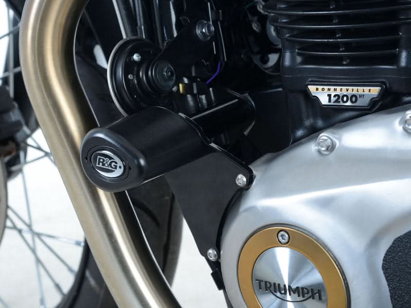CRASHPADY AERO RG RACING TRIUMPH BONNEVILLE BOBBER 2017- BLACK 1