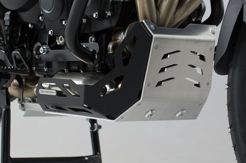 OSŁONA SILNIKA PŁYTA POD SILNIK SW-MOTECH TRIUMPH TIGER 800 MODELS (10-) BLACK 1