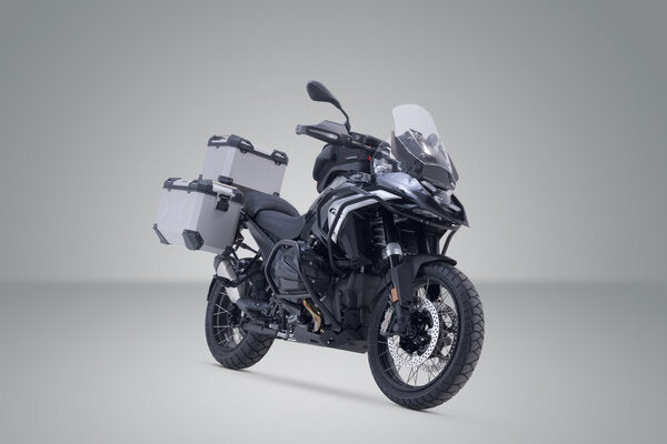ZESTAW BAGAŻOWY ADVENTURE SW-MOTECH BMW R 1300 GS (23-) BMW TOP CASE HOLDER SILVER 3