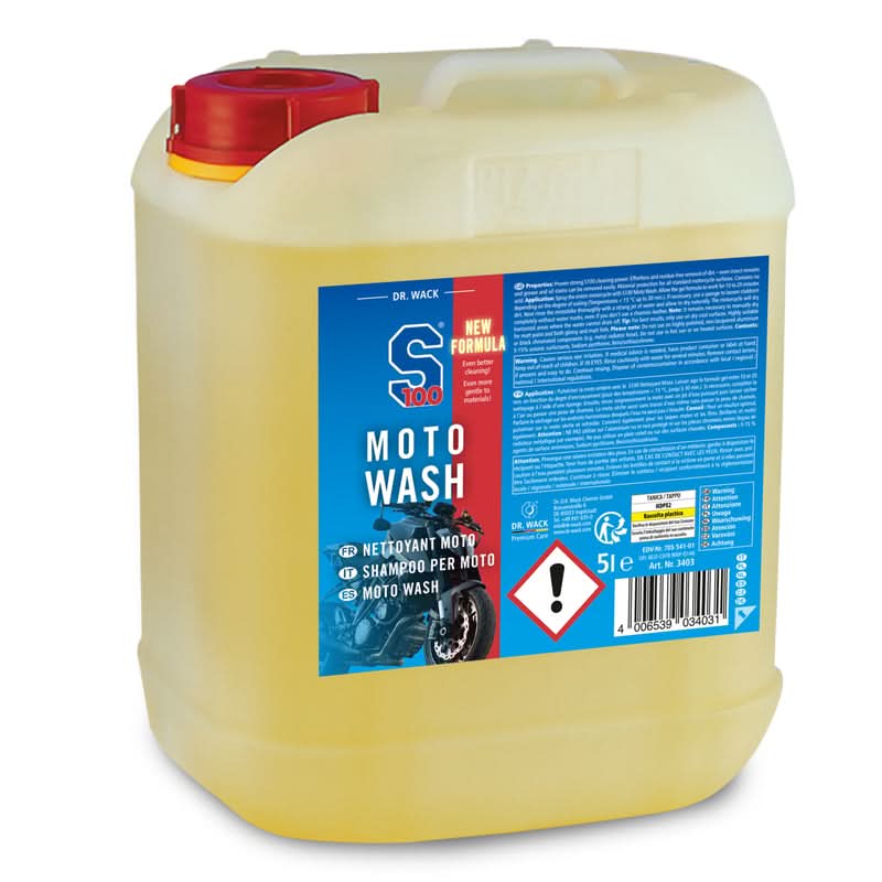ŚRODEK DO CZYSZCZENIA MOTOCYKLA S100 TOTAL CLEANER PLUS 5L 2