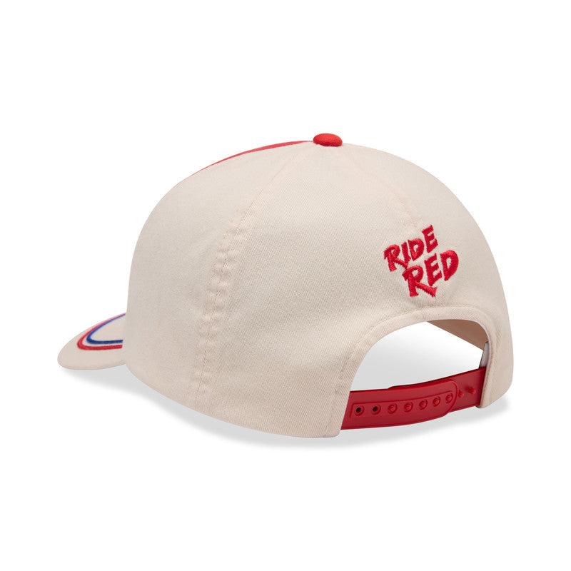 Czapka z daszkiem Damska FOX Honda Off White 3 349915_ZAL860480.jpg