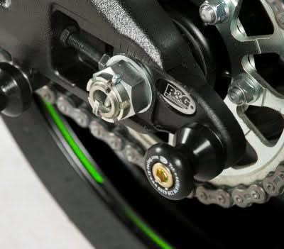 ROLKI WAHACZA RG RACING KAWASAKI ZX10R 11- 15, ZX636 19- BLACK 1
