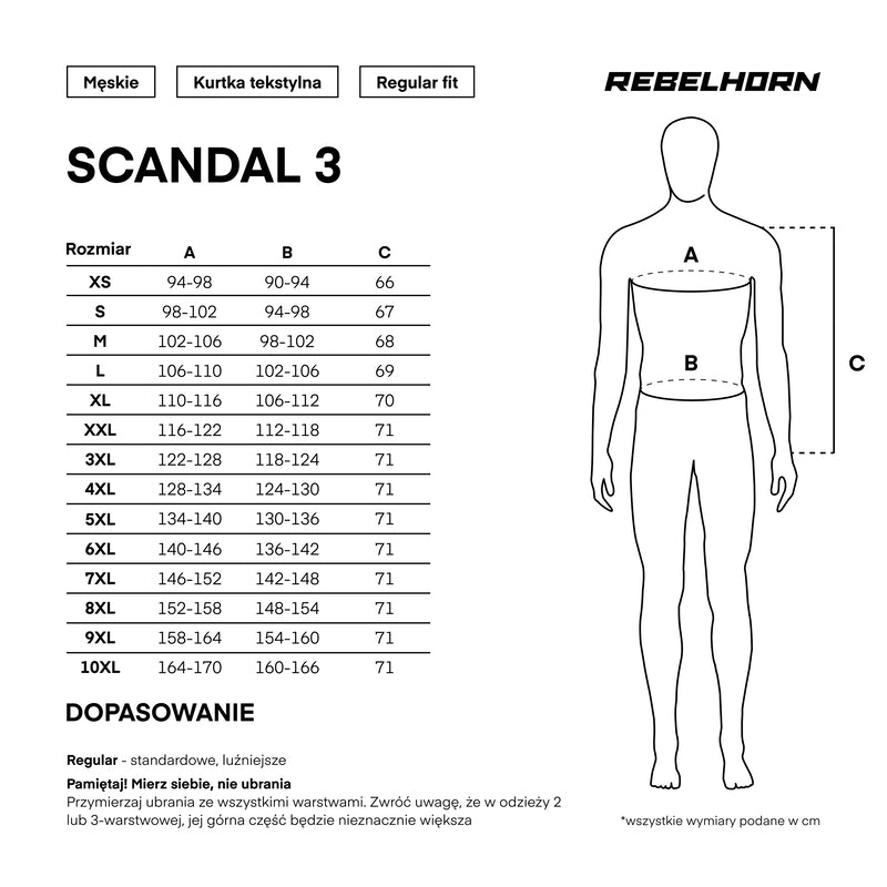 Kurtka motocyklowa tekstylna Rebelhorn Scandal 3 Black 31 347897_ZAL886416.jpg