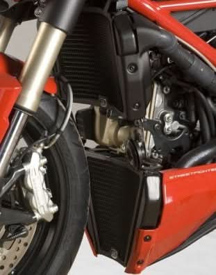 OSŁONA CHŁODNICY RG RACING (PAIR), DUCATI 848 STREETFIGHTER RED 1